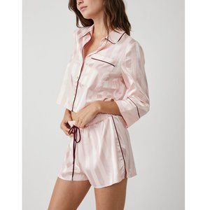 NWT Free People Solid Pillow Talk PJ Set / Pink